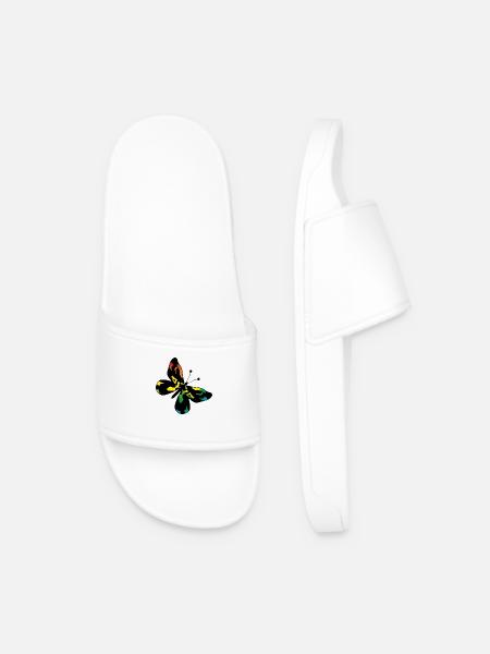 Butterfly - Men’s Pool Sliders - white