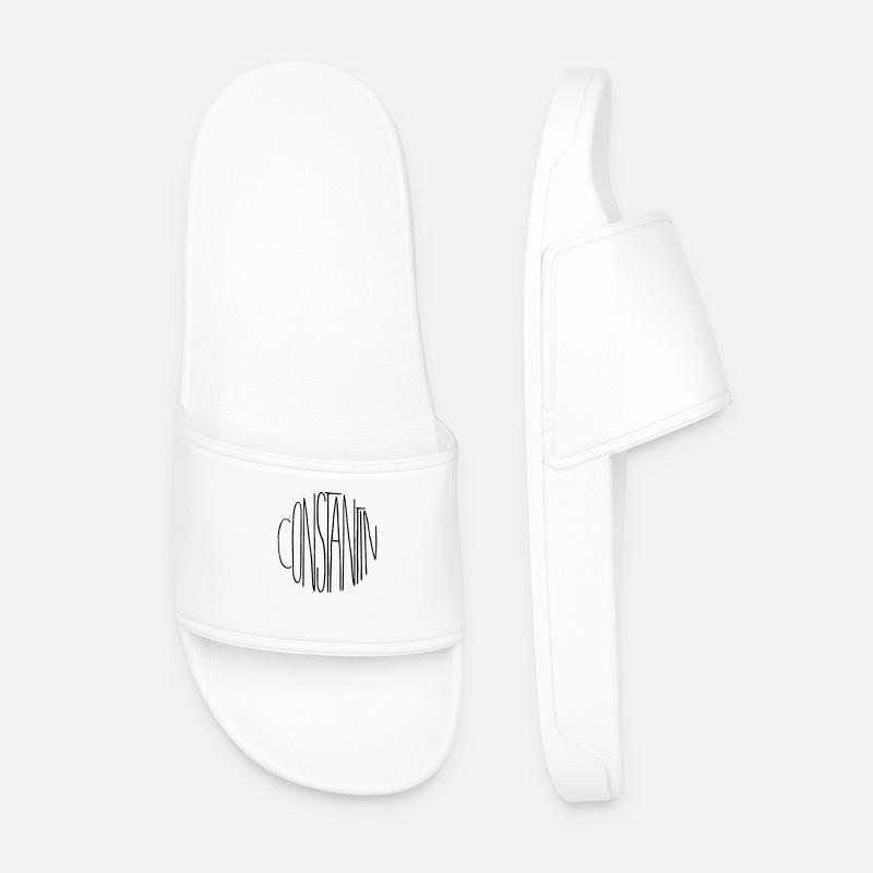 Constantin - Männer Badelatschen - Weiß