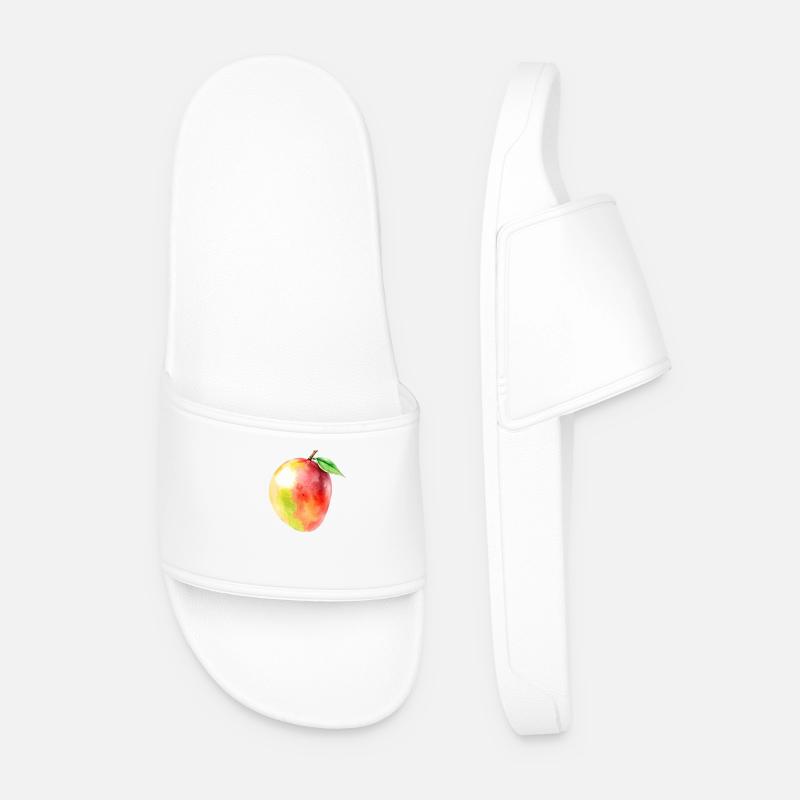 Mango - Männer Badelatschen - Weiß