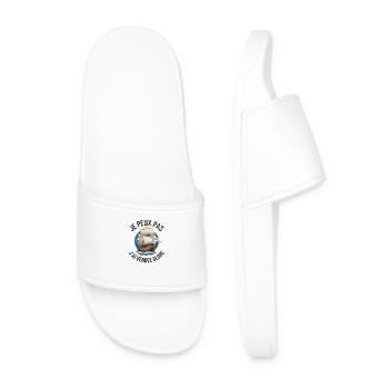 amour de la voile - Claquettes Homme - blanc - Devant
