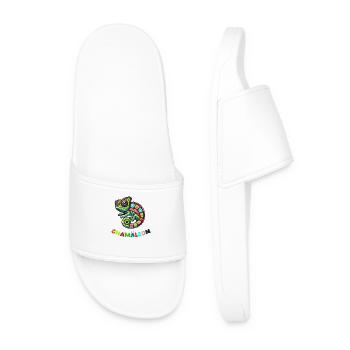 Chameleon - Men’s Pool Sliders - white - Front