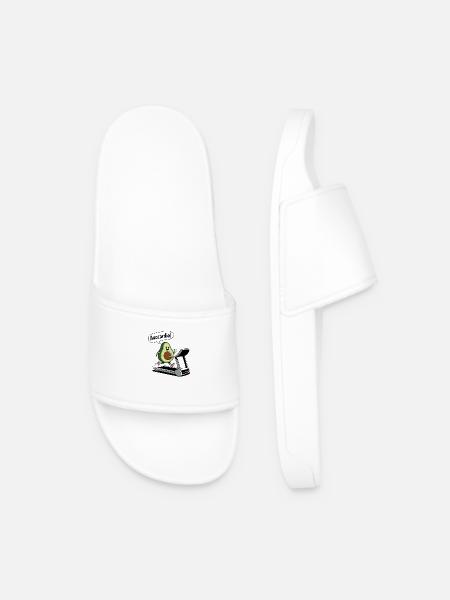 Avocardio - Claquettes Homme - blanc