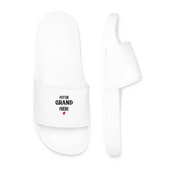 Future big brother - future big brother announcement - Men’s Pool Sliders - white - Front