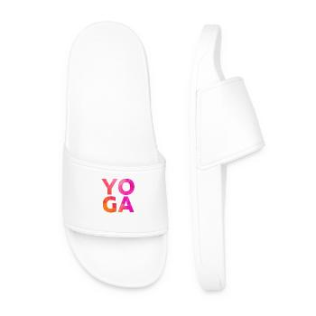Yoga - Claquettes Homme - blanc - Devant