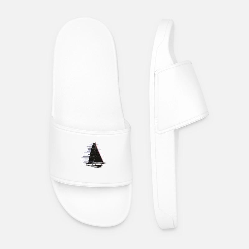 Veil - Men’s Pool Sliders - white