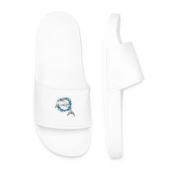 Dolphin - Men’s Pool Sliders - white - Front