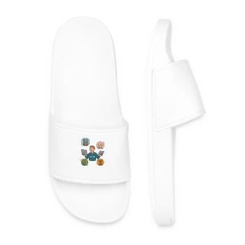 FIGMA CONFIG - Men’s Pool Sliders - white - Front