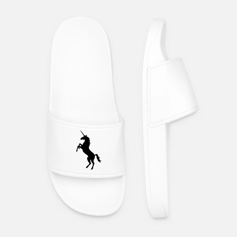 unicorn - Men’s Pool Sliders - white