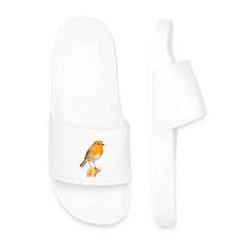 Robin - Men’s Pool Sliders - white - Front