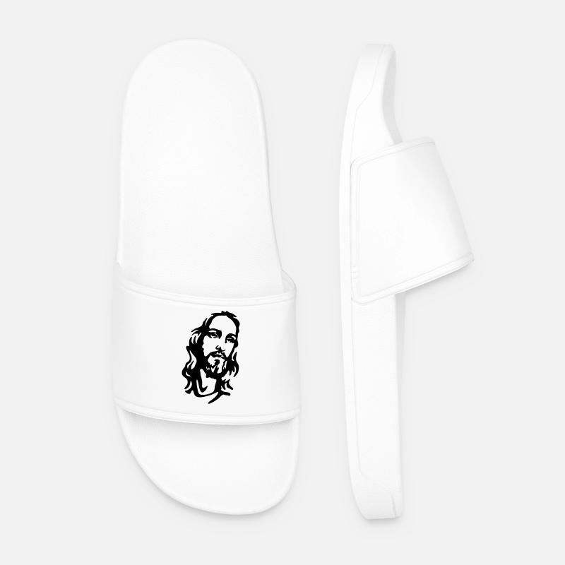 Christ - Men’s Pool Sliders - white