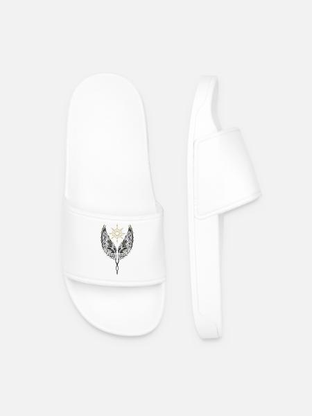 Angel Wings Angel Wings Archangel - Men’s Pool Sliders - white