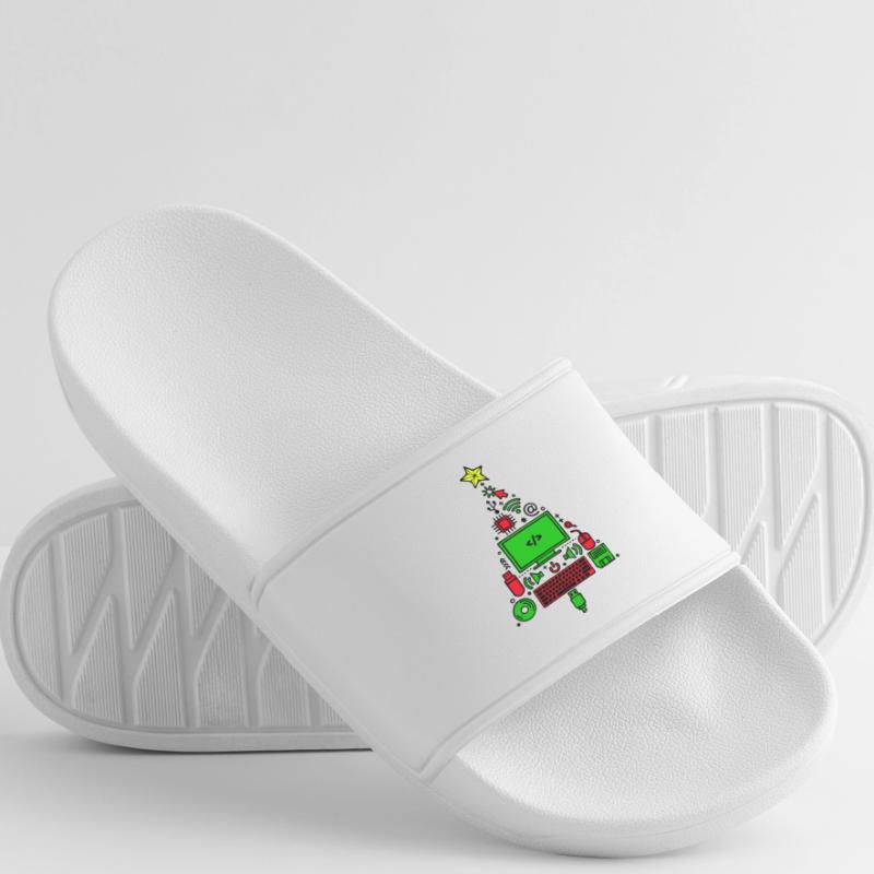 Code Computer Code Debug Skripting Programmierer Männer Badelatschen