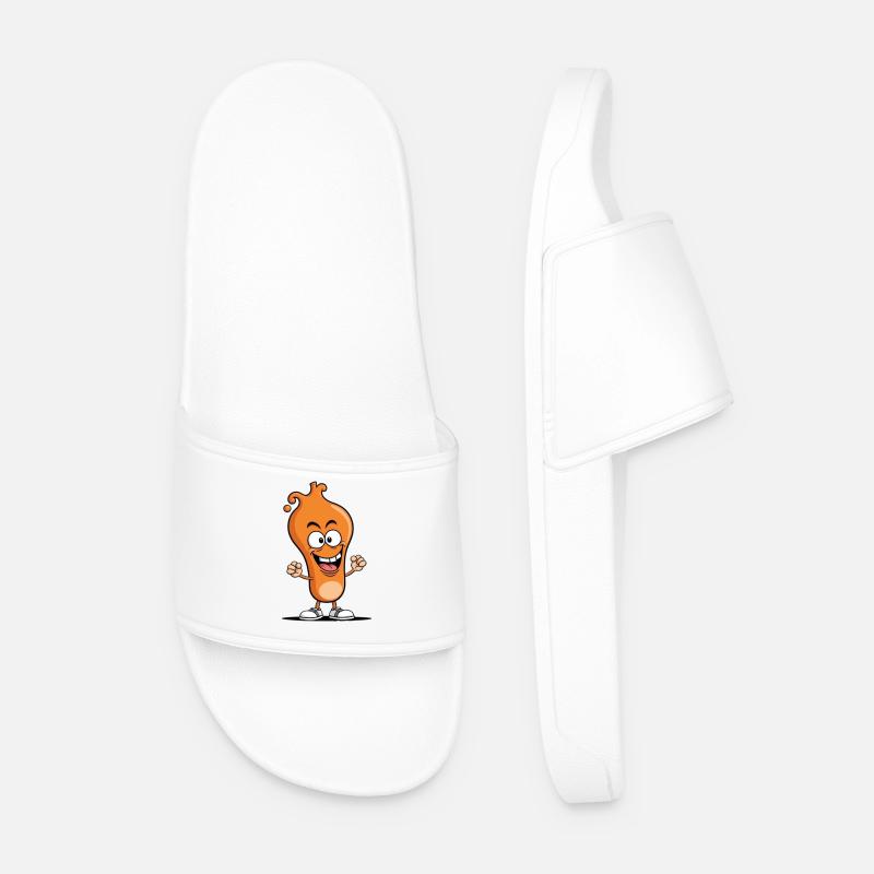 Cooler Bonk - Männer Badelatschen - Weiß