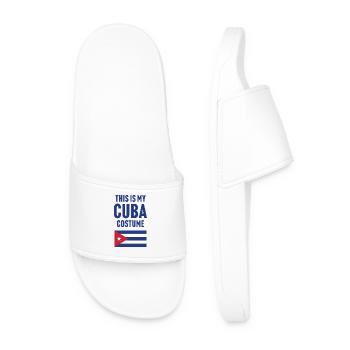 This my Cuba costume - Men’s Pool Sliders - white - Front