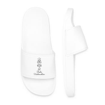 Casse-Noisette traditionnel – Classique du design de Noël - Claquettes Homme - blanc - Devant