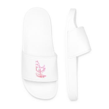 Windsurfing Vibes for Windsurf - Men’s Pool Sliders - white - Front