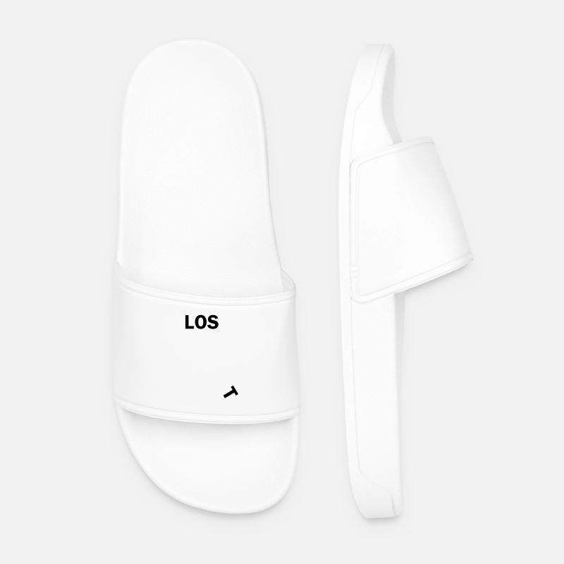LOS-Tb - Männer Badelatschen - Weiß