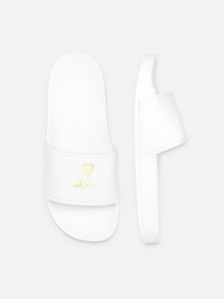 West Highland White Terrier - Men’s Pool Sliders - white