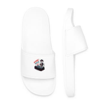 Bone beats only - Men’s Pool Sliders - white - Front