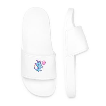 Dragon Anniversaire Bébé - Claquettes Homme - blanc - Devant