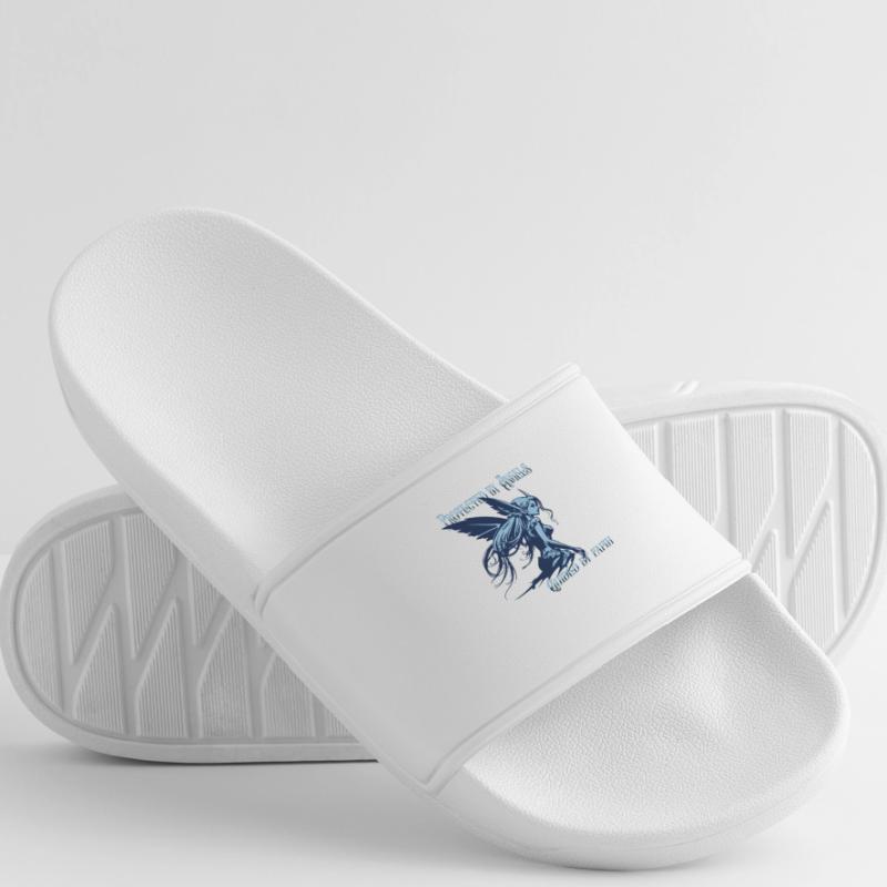 Les anges me protègent – Faith Design Claquettes Homme