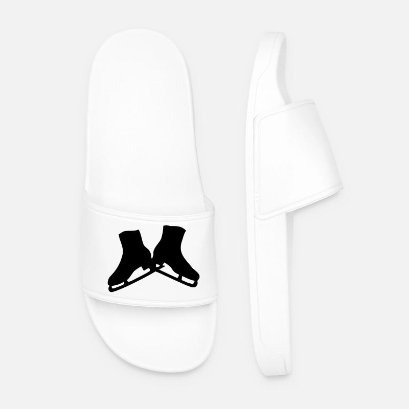 skates - Men’s Pool Sliders - white