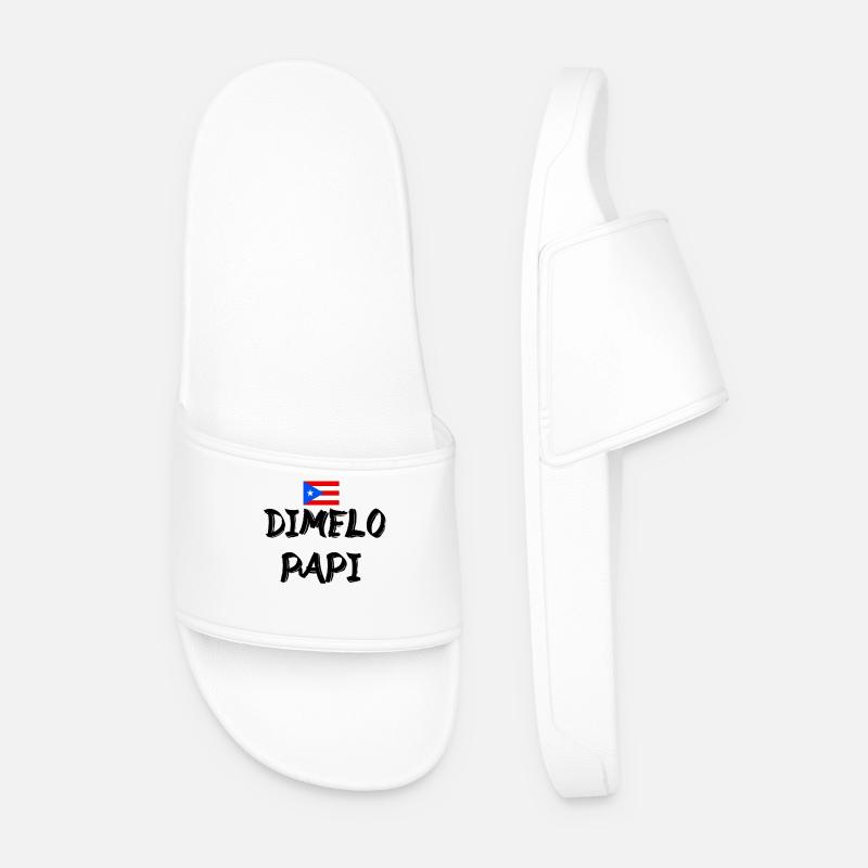 Dimelo Papi Latino - Men’s Pool Sliders - white