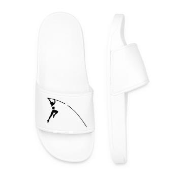 Jump - Men’s Pool Sliders - white - Front