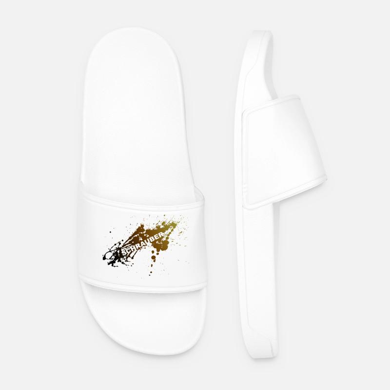 SCHRAUBER - Männer Badelatschen - Weiß