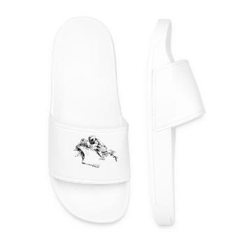 Motor sport - Men’s Pool Sliders - white - Front