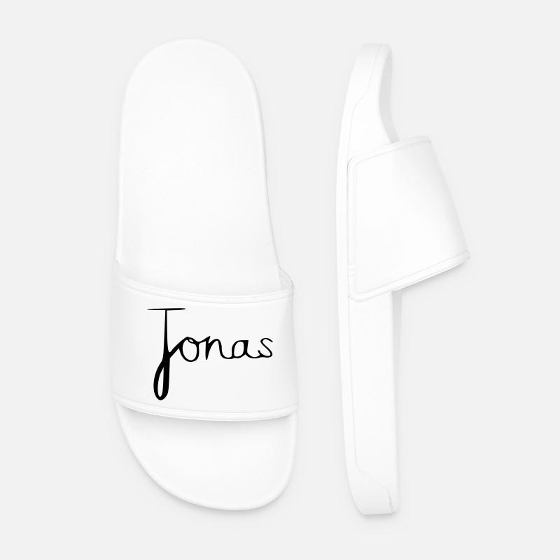 Jonas - Männer Badelatschen - Weiß