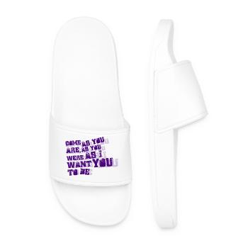 nirvana - come as you are - Men’s Pool Sliders - white - Front