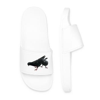 Doves - Men’s Pool Sliders - white - Front