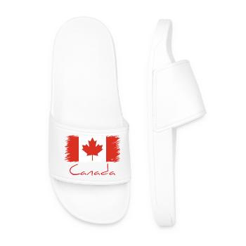 Canada - Men’s Pool Sliders - white - Front