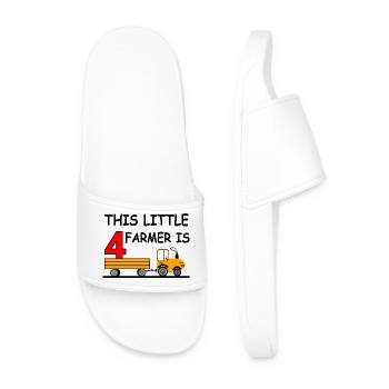 Tracteur - Claquettes Homme - blanc - Devant