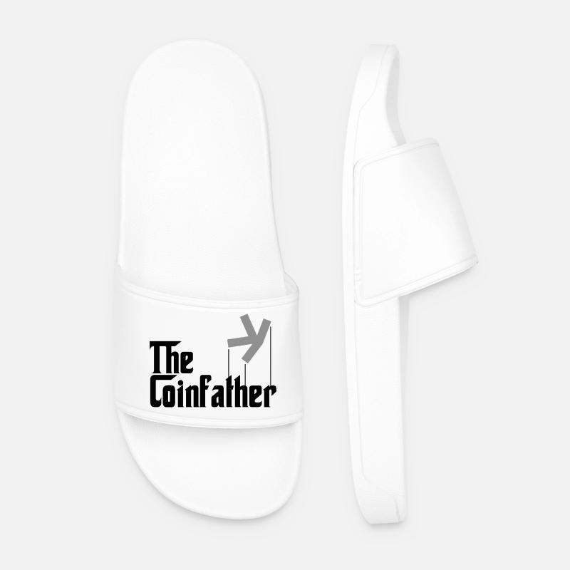 Kaspa KAS Crypto - Männer Badelatschen - Weiß