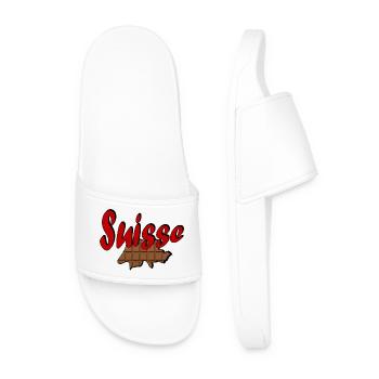 Suisse Chocolat - Claquettes Homme - blanc - Devant