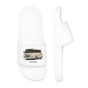 Barkas B1000 // Illustration - Claquettes Homme - blanc - Devant