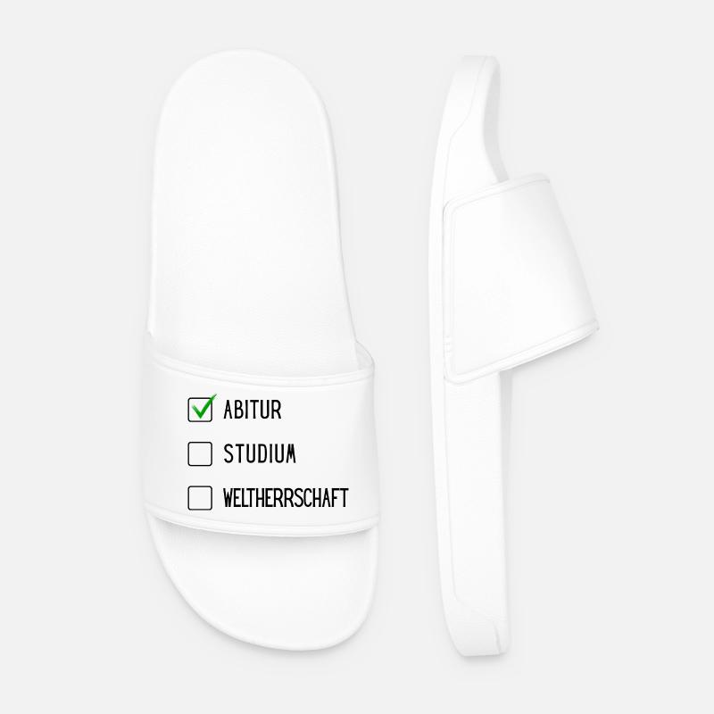 ABI - Männer Badelatschen - Weiß