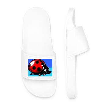 ladybird - Men’s Pool Sliders - white - Front