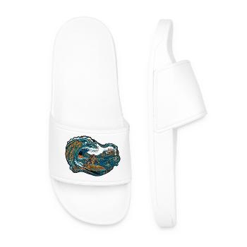 Wave Giant Surf Adventure - Men’s Pool Sliders - white - Front