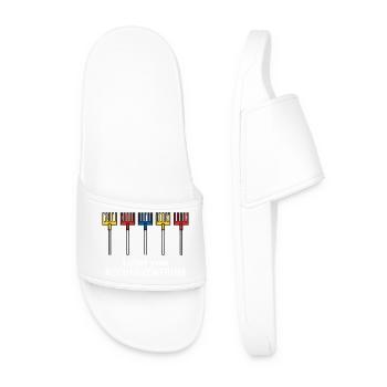 Data Center Design Garden Tools Rake Ladder - Men’s Pool Sliders - white - Front