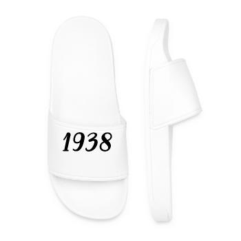 Sport year of birth 1938 - Men’s Pool Sliders - white - Front