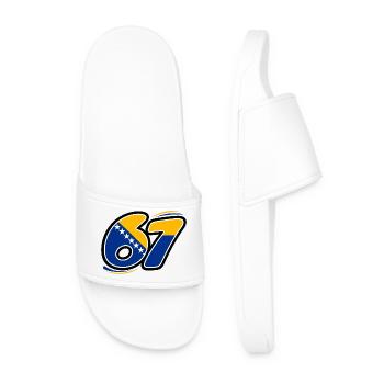 67 Bosnia Edition - Men’s Pool Sliders - white - Front