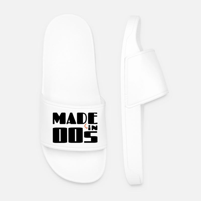 Made in 00s - Men’s Pool Sliders - white