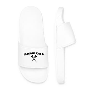Game Day Darts Sports - Men’s Pool Sliders - white - Front