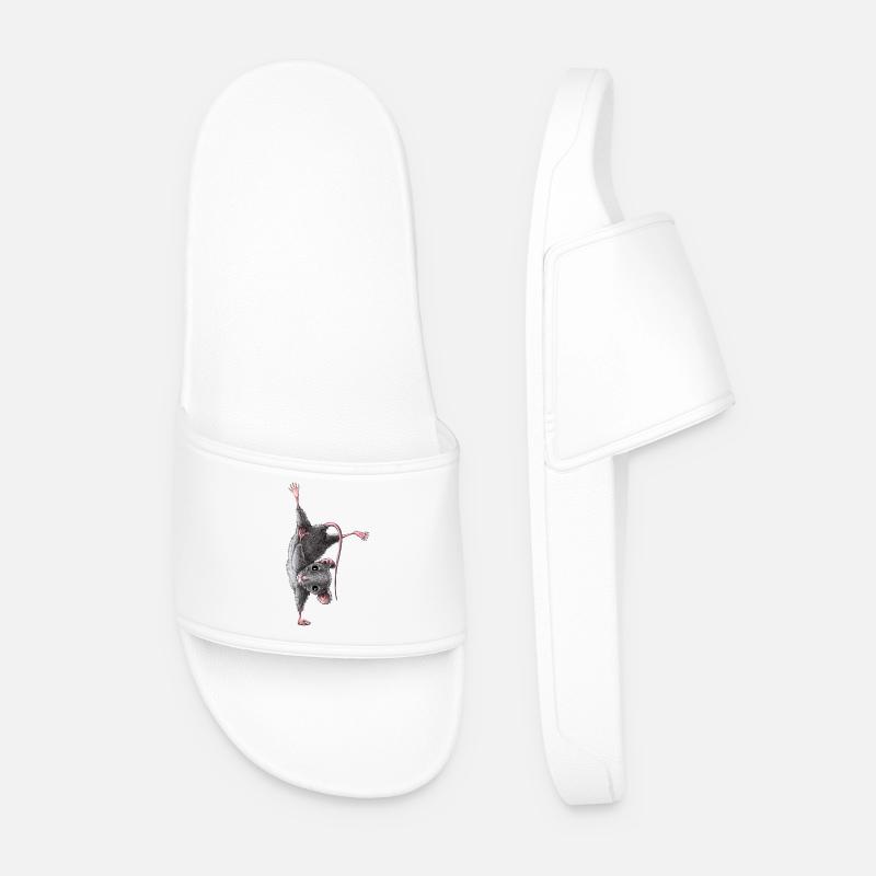 Mouse - Men’s Pool Sliders - white