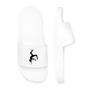 Pole Dance Scorpio - Men’s Pool Sliders - white - Front