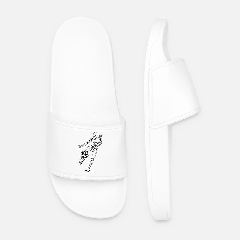 Kick it! - Men’s Pool Sliders - white