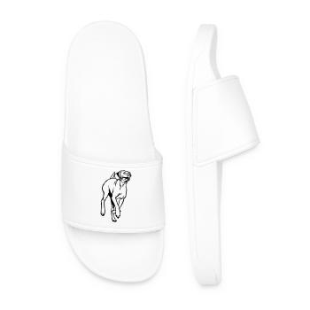 Magyar Vizsla - Claquettes Homme - blanc - Devant
